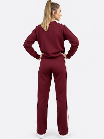 Lady Bersan Leisure suit 'Zweiteiliges Set' in Red