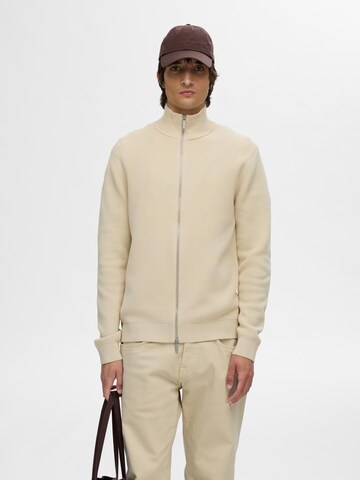 SELECTED HOMME Вязаная кофта 'Dane' в Бежевый