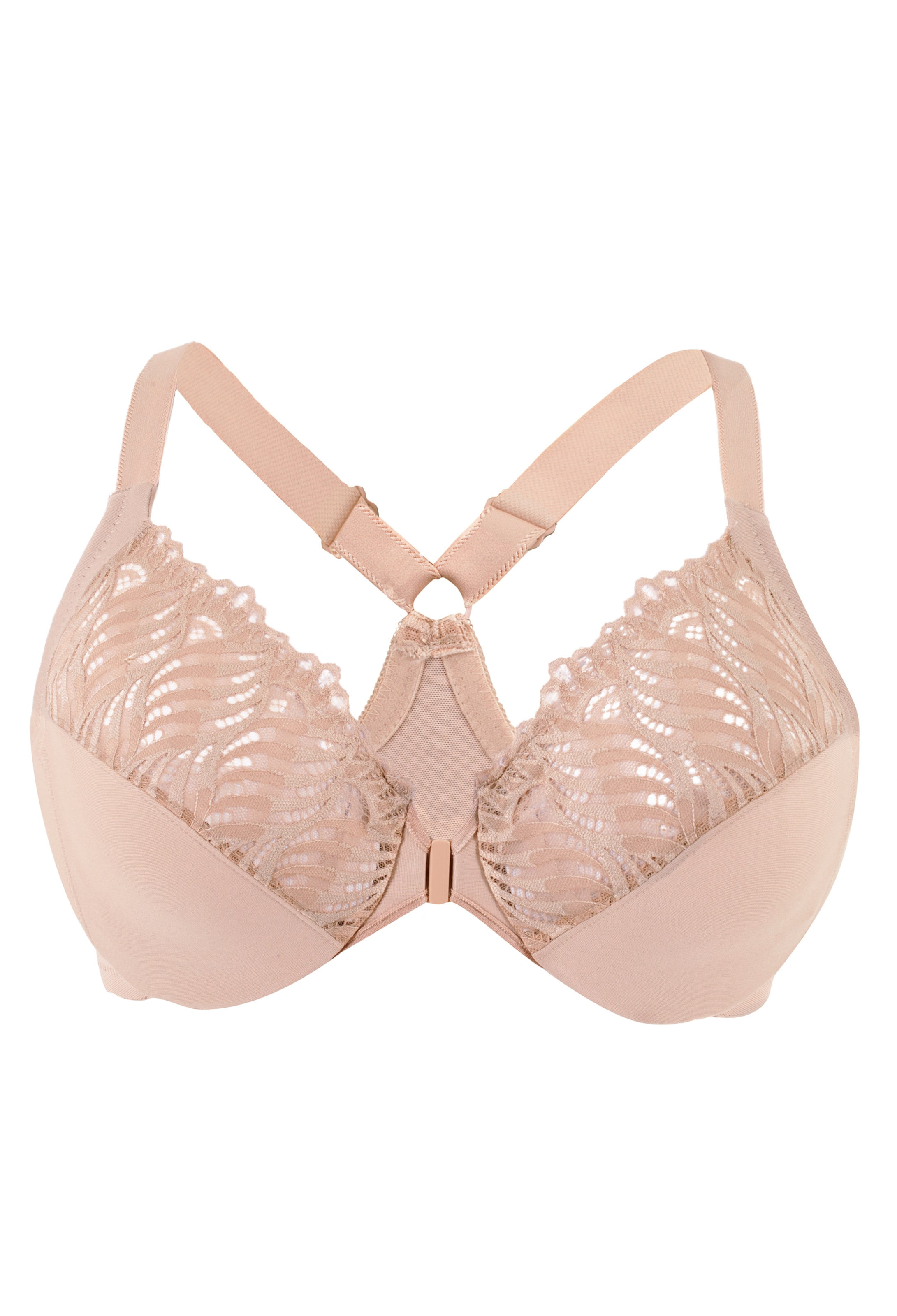 GLAMORISE Minimizer in Beige: front