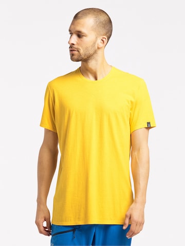 Haglöfs Performance Shirt 'Träd' in Yellow: front