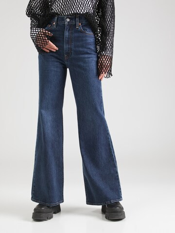 LEVI'S ® Wide leg Jeans 'Ribcage Bells' in Blauw: voorkant