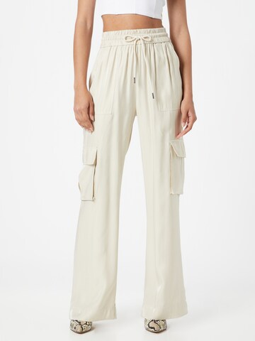 GUESS Loose fit Cargo trousers 'CHANTAL' in Grey: front