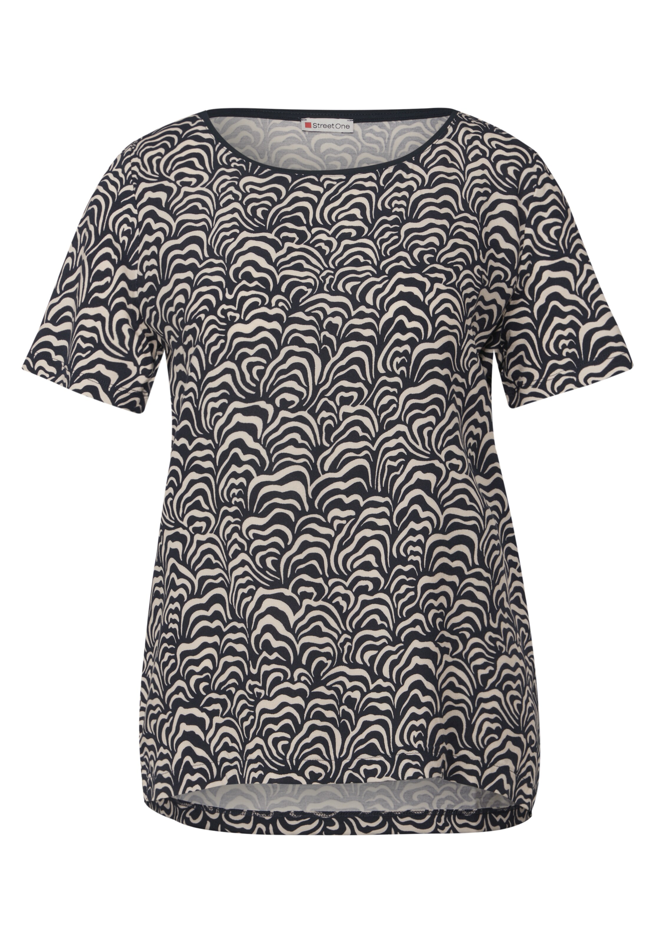 STREET ONE Shirt in Blue: front