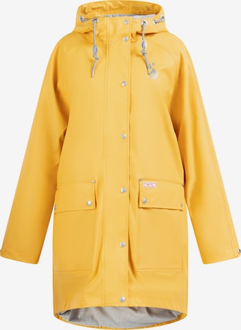 Manteau fonctionnel MYMO en jaune : devant