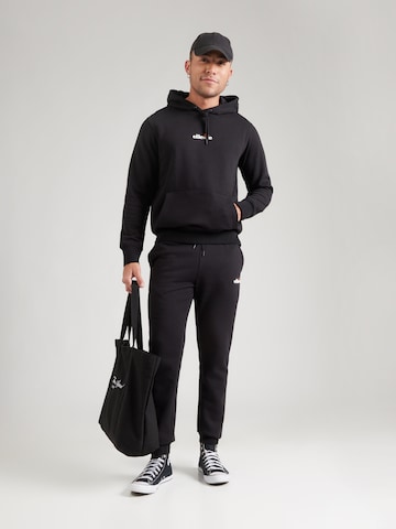 ELLESSE Strój sportowy w kolorze czarny: przód