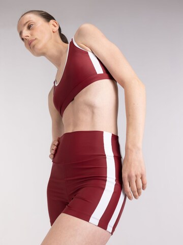 WALLIEN Badeshorts 'Sport' in Rot