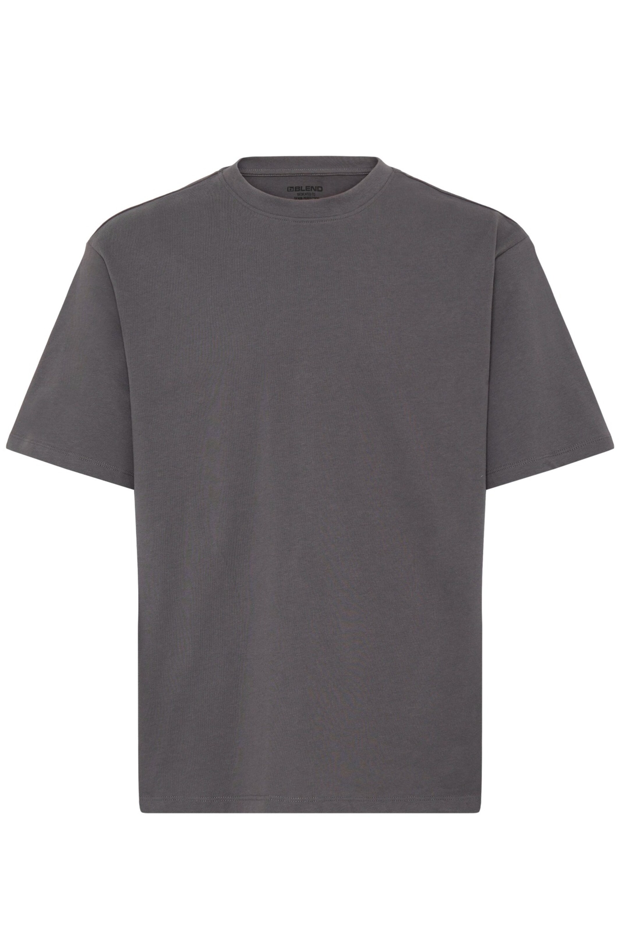 T-Shirt 'BHFisher' BLEND en gris : devant