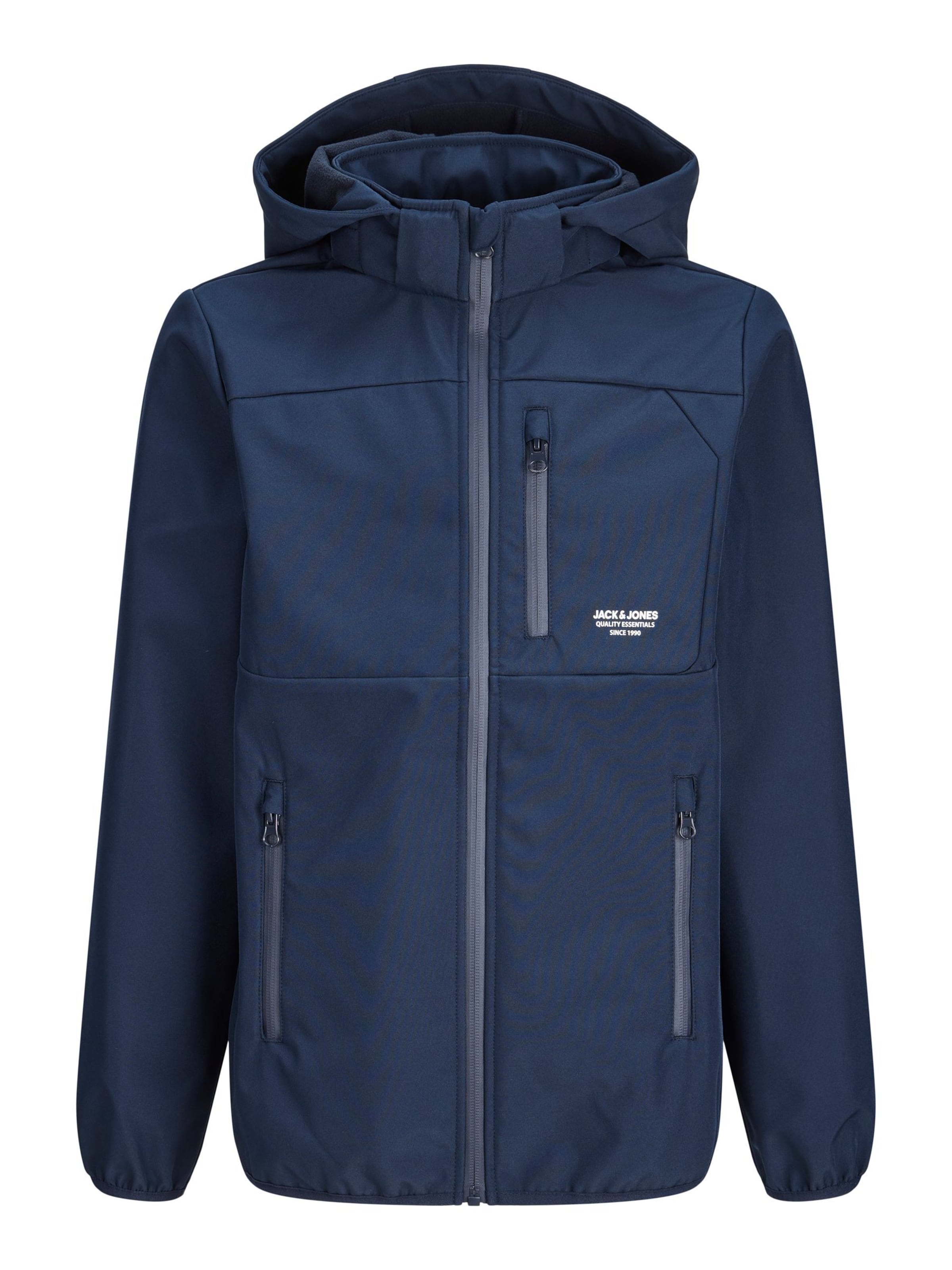Jack & Jones Junior Tussenjas 'JJTheo' in Blauw: voorkant