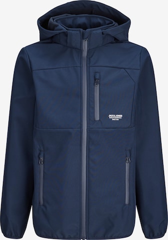 Jack & Jones Junior Tussenjas 'JJTheo' in Blauw: voorkant