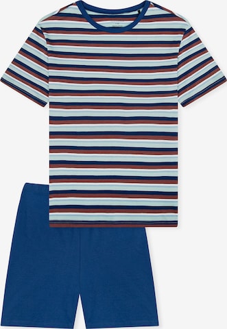 Pyjama ' Nightwear ' SCHIESSER en bleu : devant
