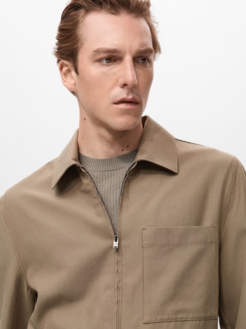 MANGO MAN Between-Season Jacket 'ENNIO' in Brown