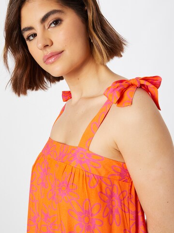 Robe d’été 'Rawen' FRNCH PARIS en orange