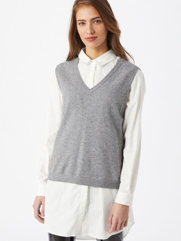 OBJECT - Pullover 'Thess' em cinzento: frente