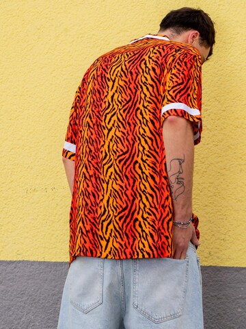 T-Shirt 'Tiger' BLUE SKY INN en orange