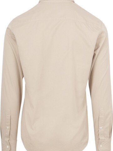 KING Essentials Regular fit Button Up Shirt 'The Tommy' in Beige