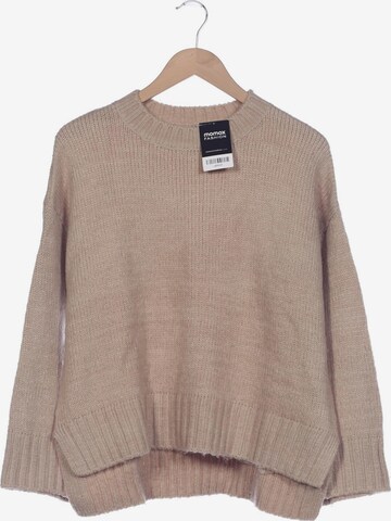 Gina Tricot Sweater & Cardigan in M in Beige: front