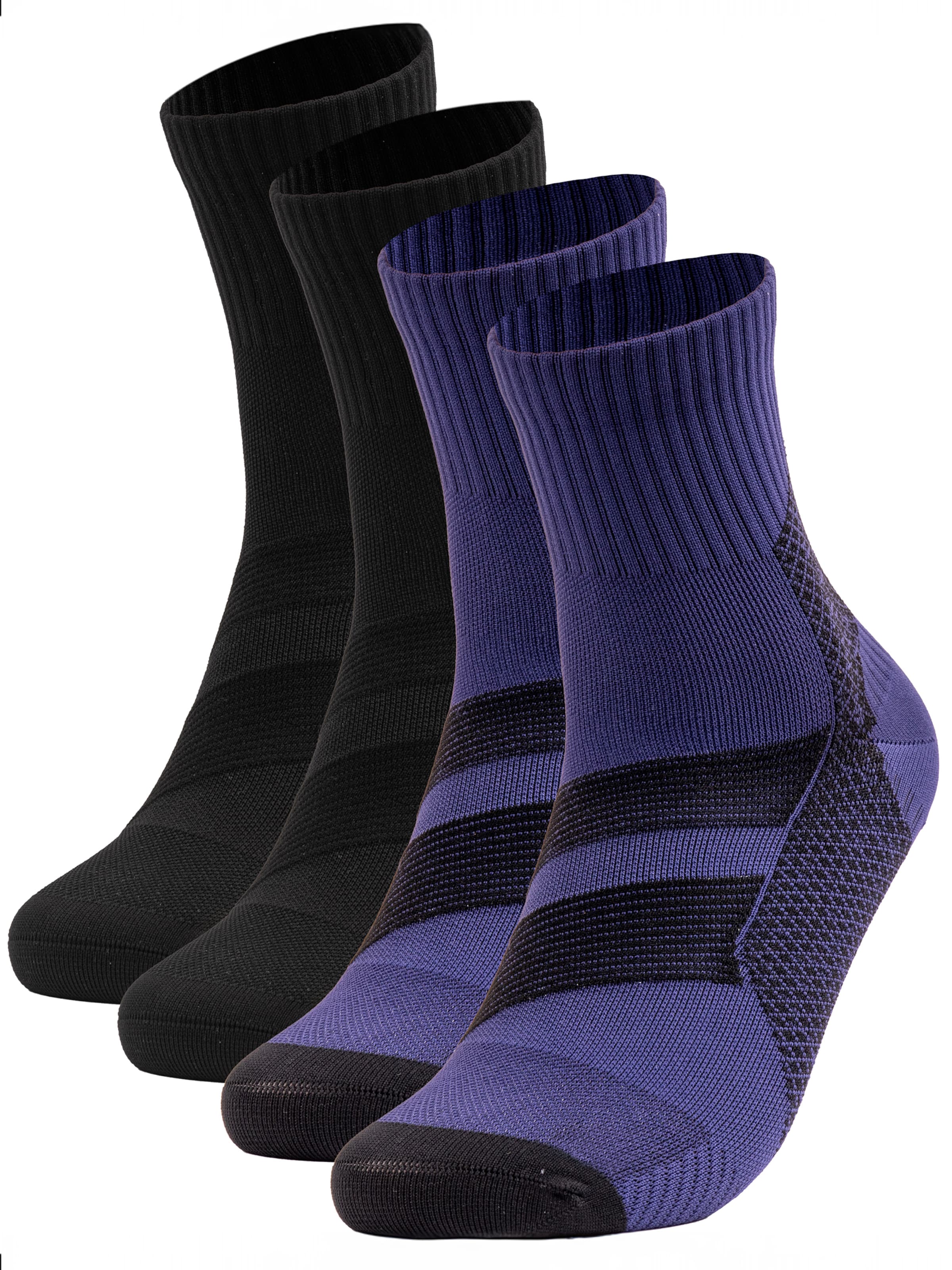 Occulto Sportsokken 'Ian' in Zwart: voorkant