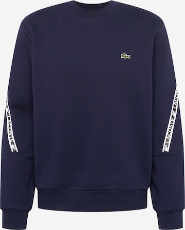 LACOSTE Sweatshirt in Blue: front