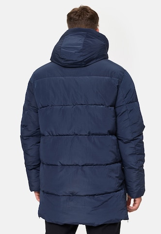 INDICODE JEANS Winterparka 'Kasper' in Blauw