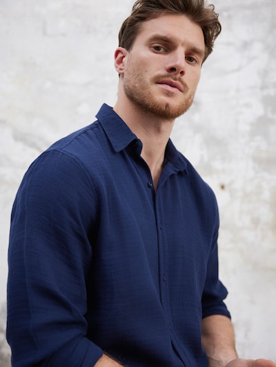 Trendyol Overhemd in de kleur Donkerblauw, Productweergave