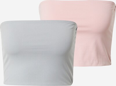 WEEKDAY Haut 'Addilyn' en gris / rose, Vue avec produit