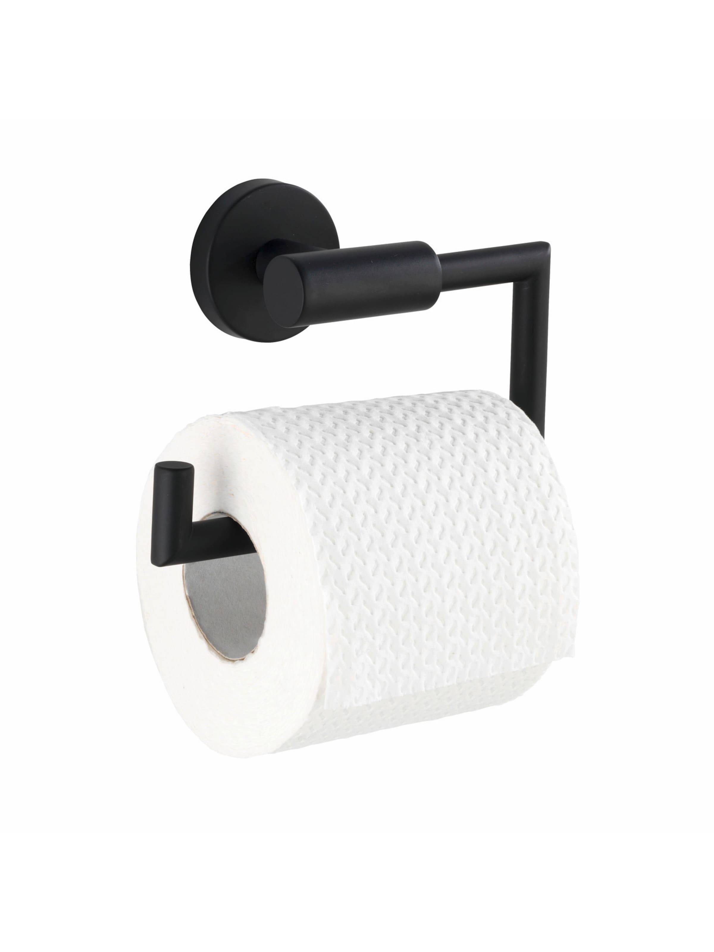 Wenko WC-Zubehör in Schwarz: Vorderseite