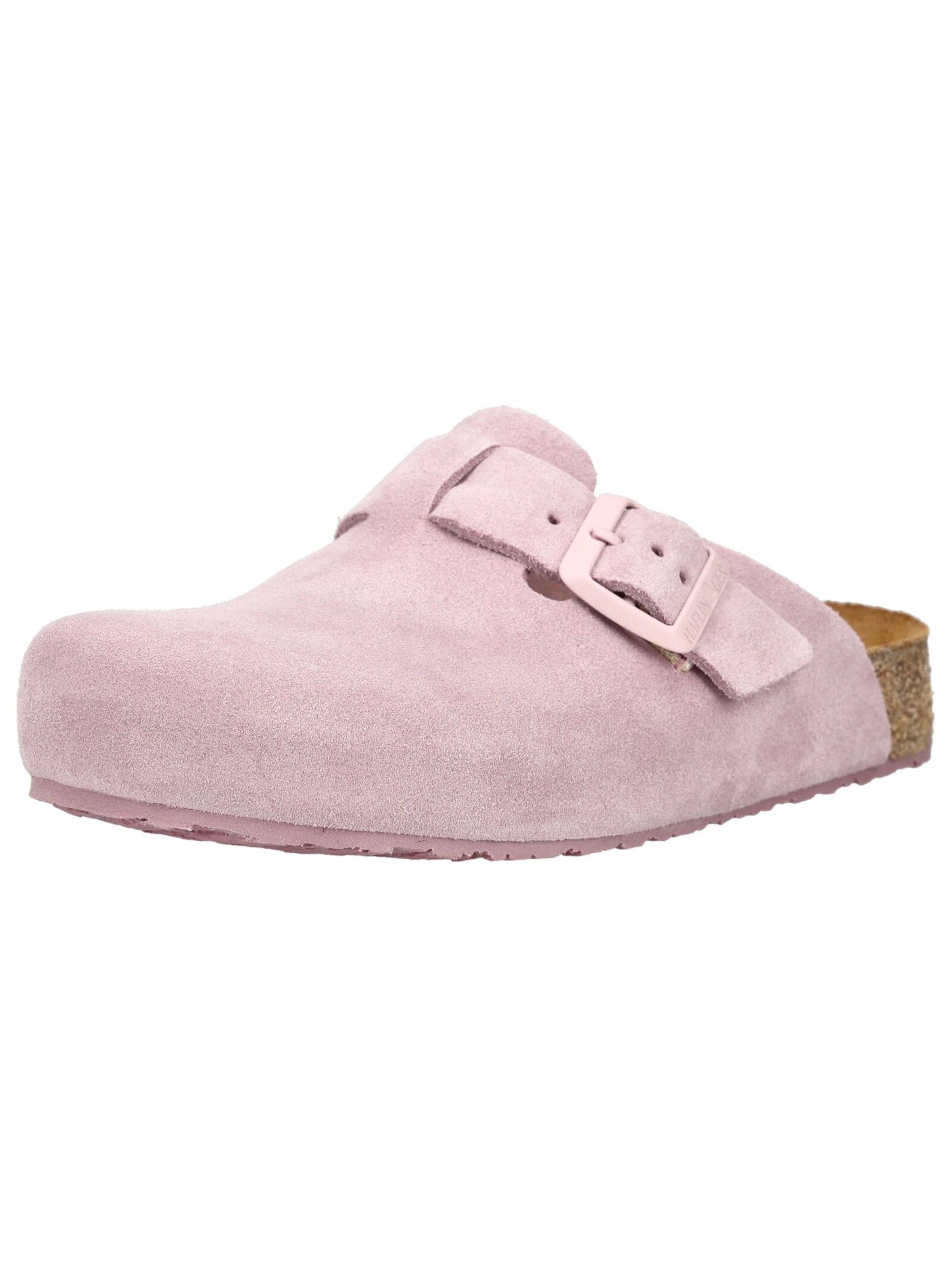 Pantoufle HAFLINGER en rose : devant