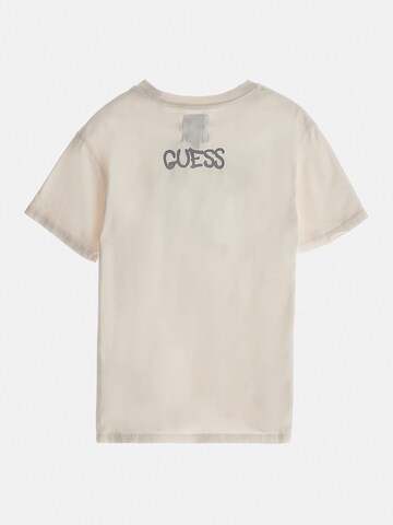 GUESS Shirt 'Graffiti' in White