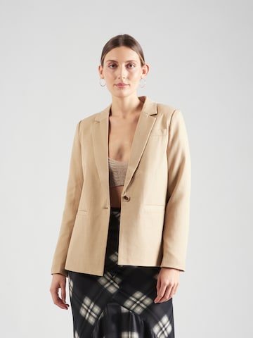 Blazer 'NELLIE' VILA en beige : devant