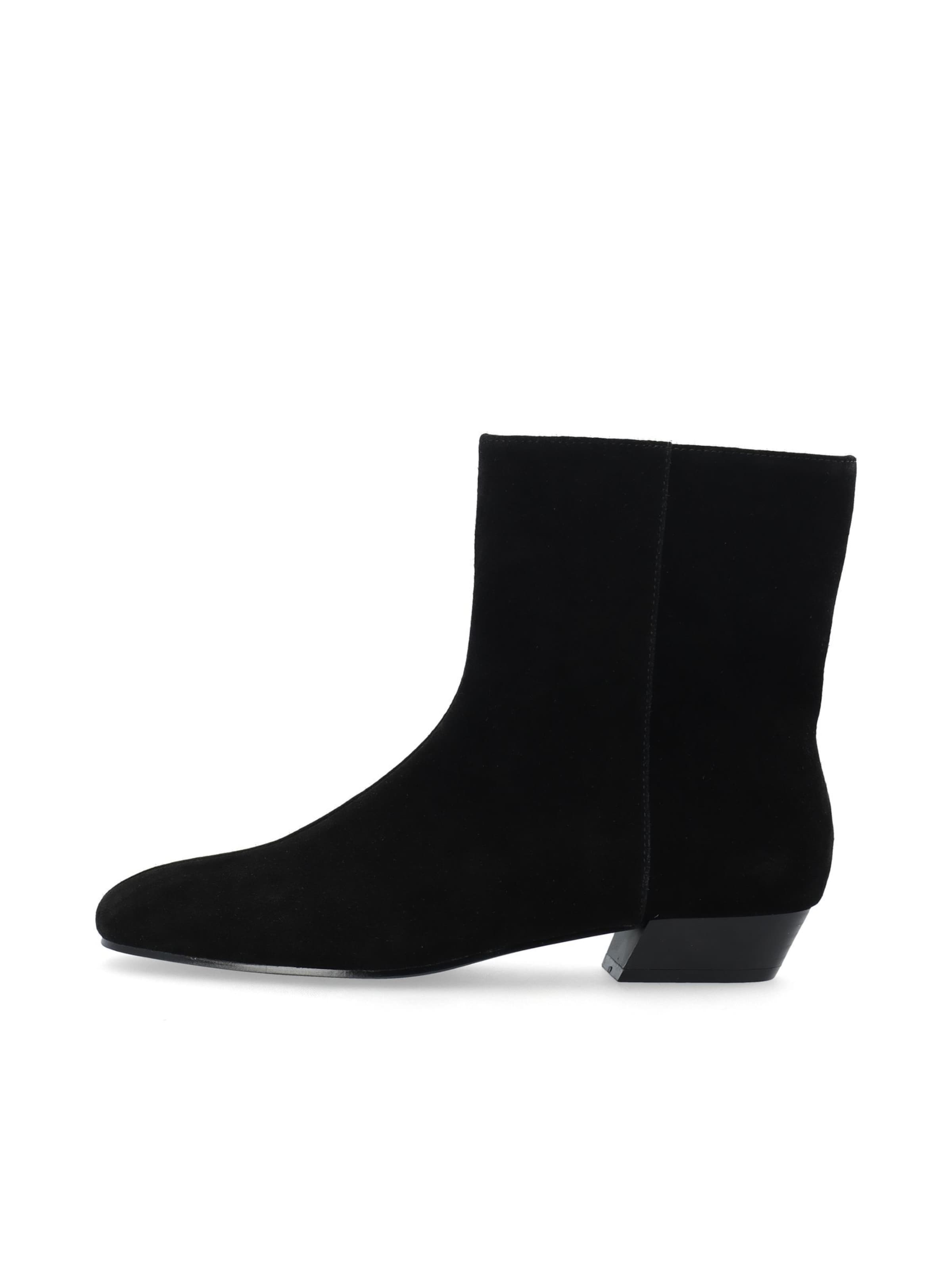 Ankle boots 'Evie' di Bianco in nero: frontale
