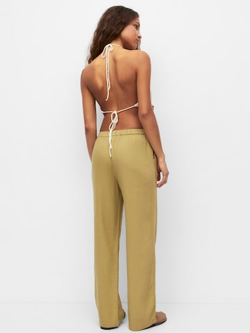 Pull&Bear Loose fit Trousers in Yellow