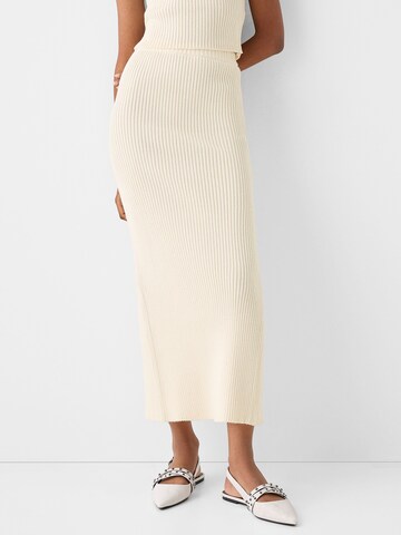 Bershka Rock in Beige: Vorderseite