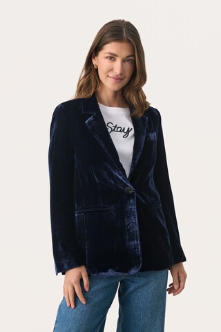 Blazer 'Loretta' Part Two en bleu : devant