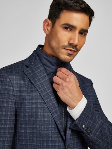 Coupe regular Veste de costume HECHTER PARIS en bleu