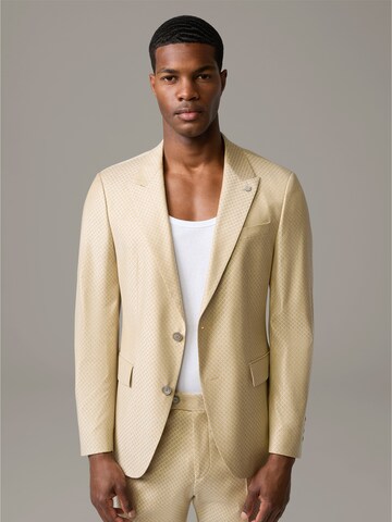 STRELLSON Slim fit Colbert 'Ayres' in Geel: voorkant