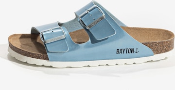 Mule 'Tracy' Bayton en bleu : devant