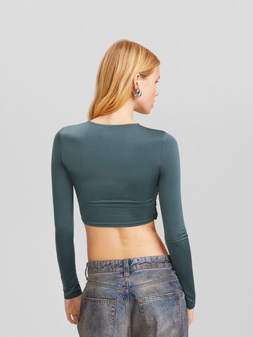 T-shirt Bershka en vert