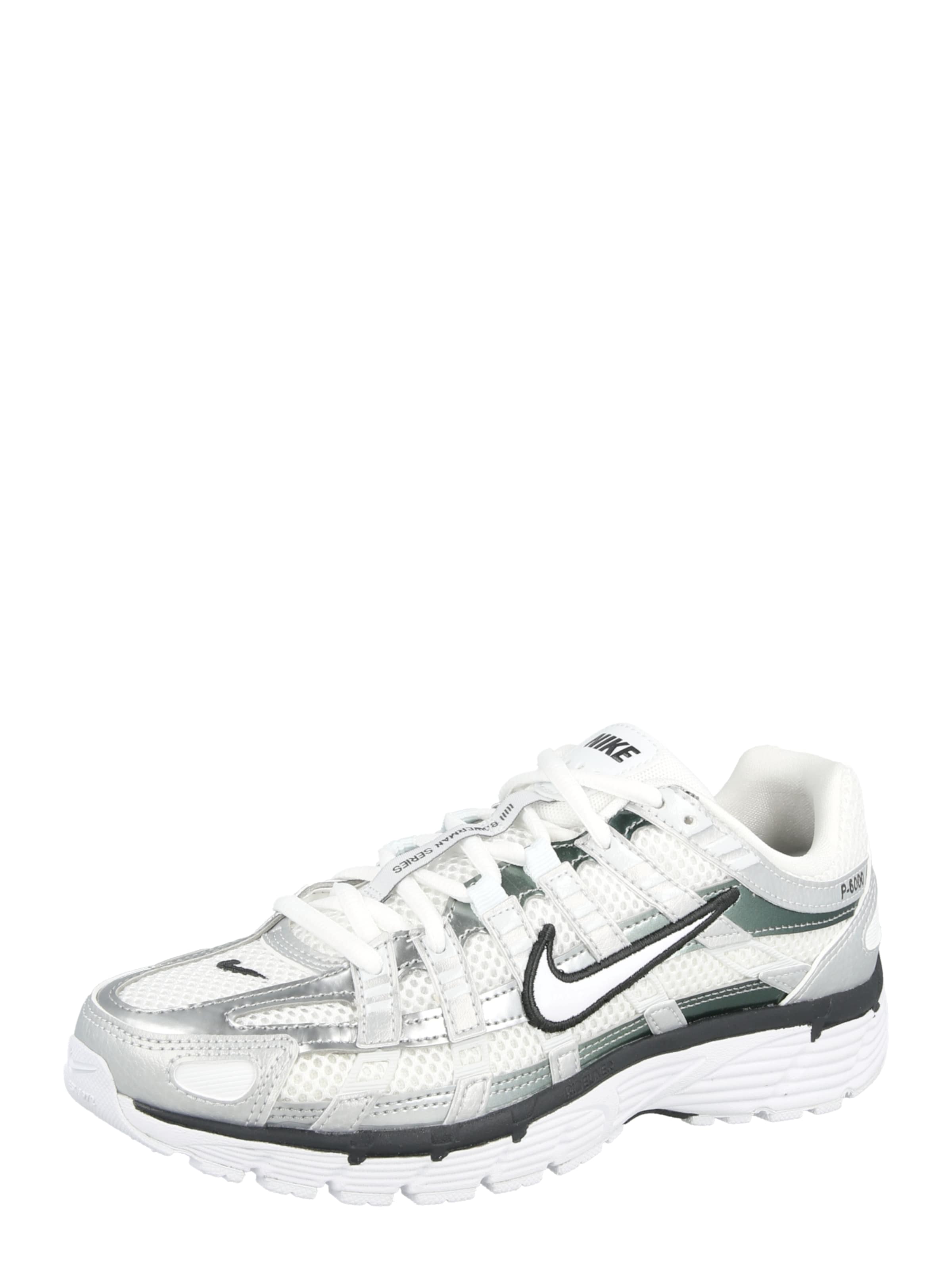 Nike Sportswear Ниски маратонки 'P-6000' в размер 36 в нефритено зелено / черно / сребърно / бяло, Преглед на продукта