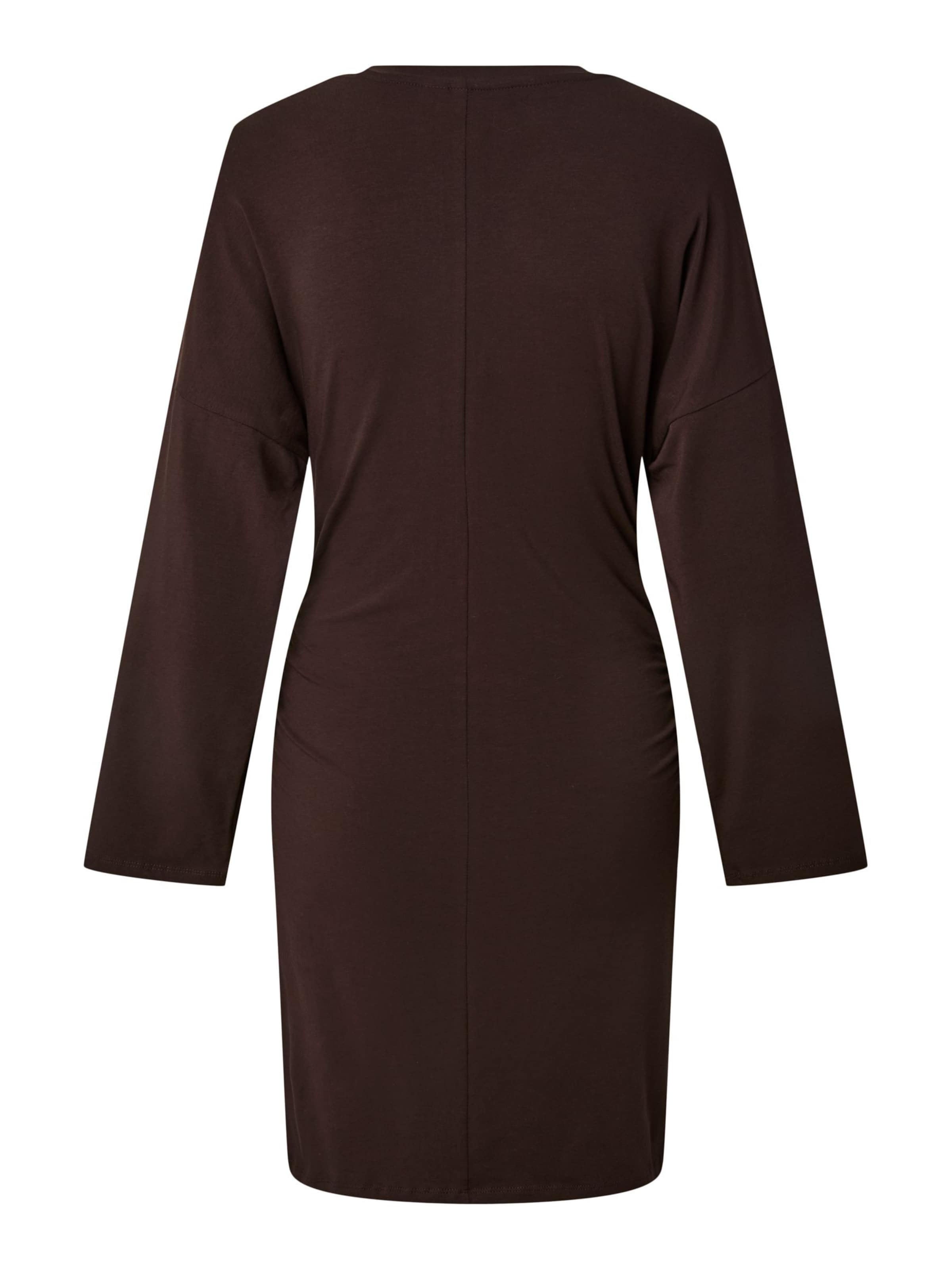 PIECES Kleid 'PCALLI' in Braun