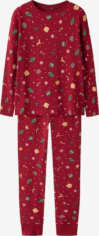 NAME IT Pajamas 'NKMAmel' in Red: front