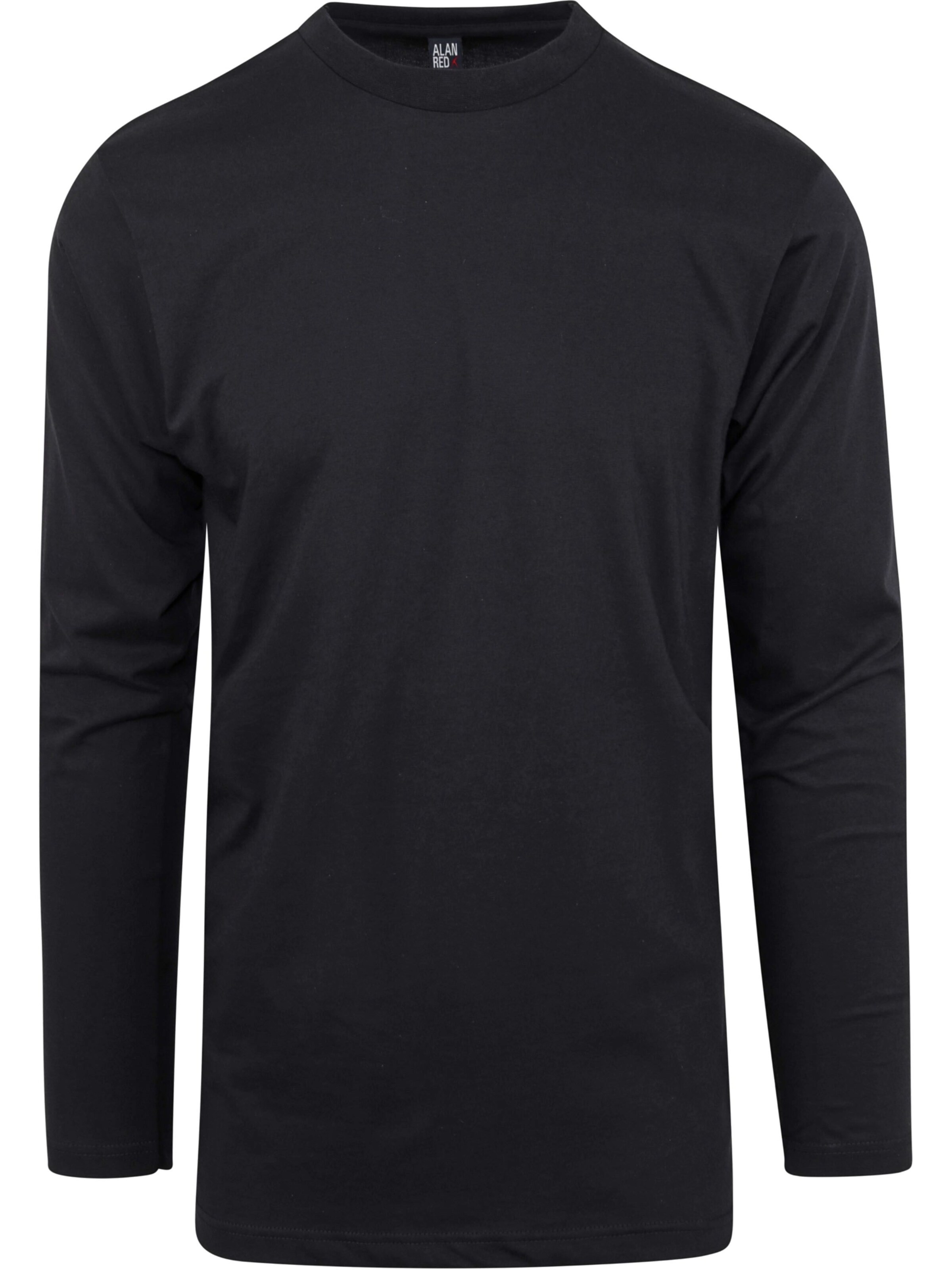alan red Shirt 'Virginia' in Black