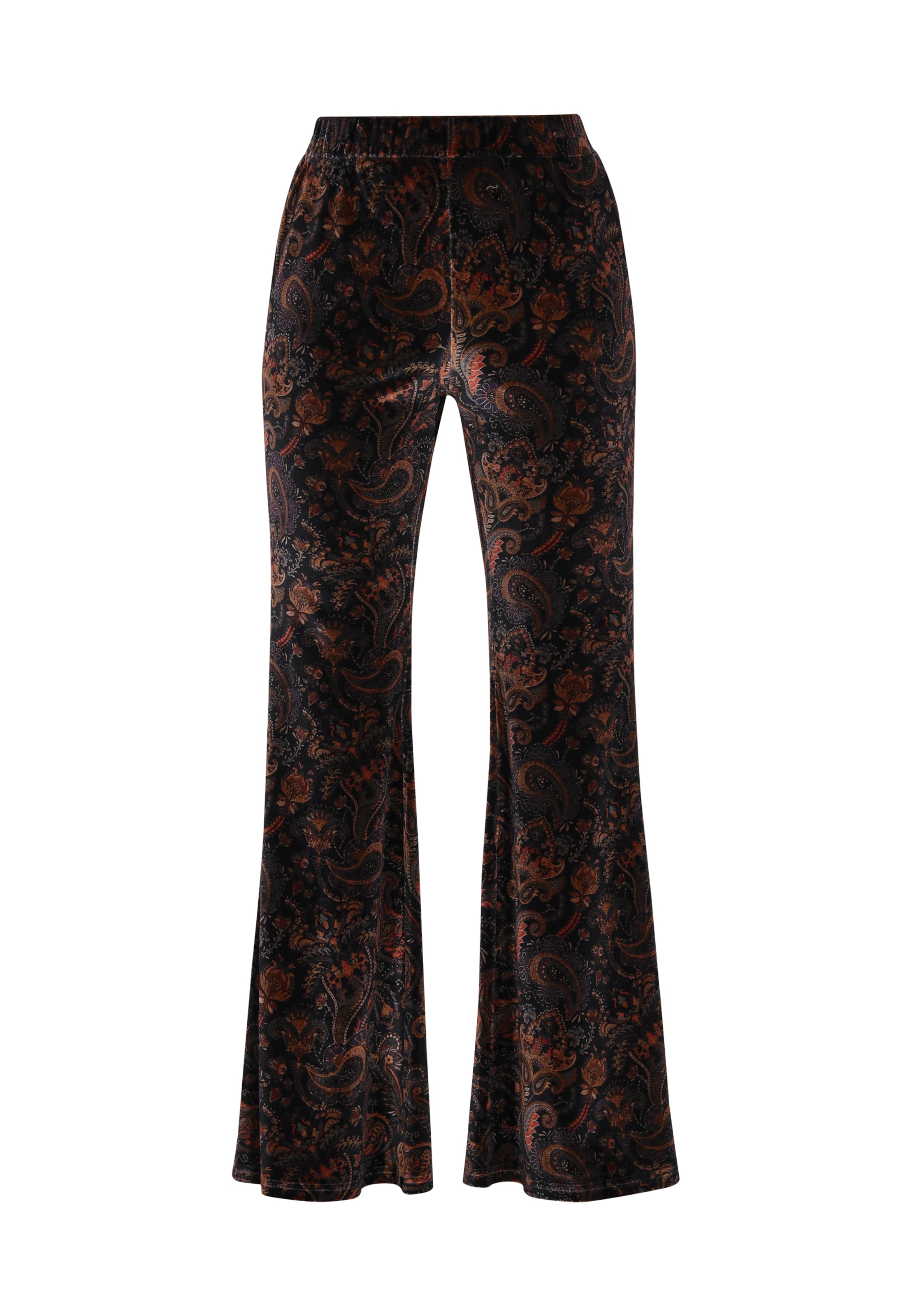 usha FESTIVAL Расклешенный Штаны в Лиловый: спереди