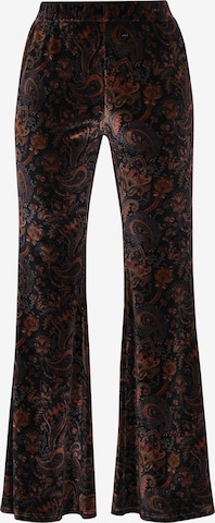 usha FESTIVALFlared/zvonoliki kroj Hlače - ljubičasta boja: prednji dio