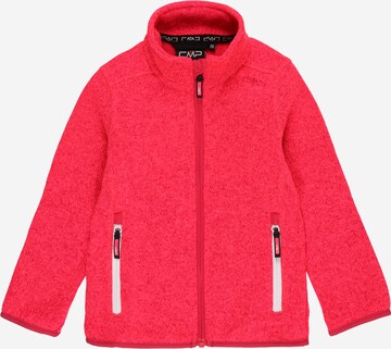 CMP Fleece jas in Roze: voorkant