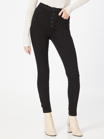 VERO MODA Skinny Jeans 'Loa' in Black: front