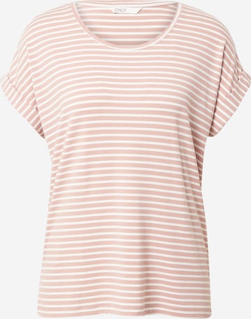 ONLY T-Shirt 'MOSTER' in Pink: predná strana