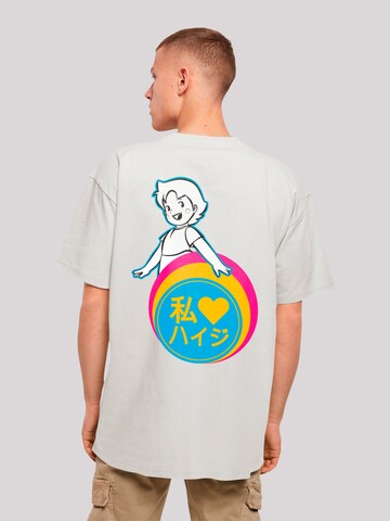 T-Shirt 'Heidi Heroes of Childhood' F4NT4STIC en gris