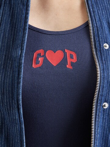 Top di GAP in blu