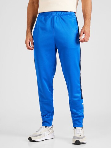 Regular Pantaloni sport 'AIR' de la Nike Sportswear pe albastru: față