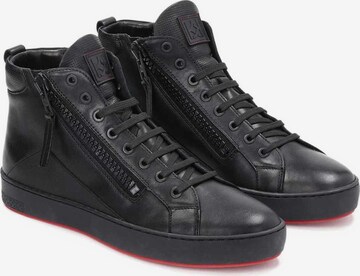 Kazar High-Top Sneakers in Black